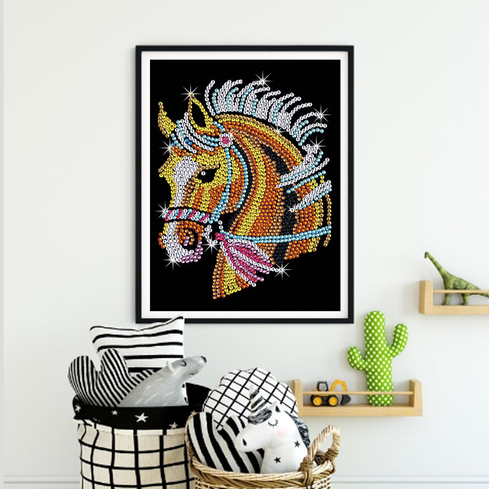 Horse - Crystal Drill Diamond painting 30*40CM