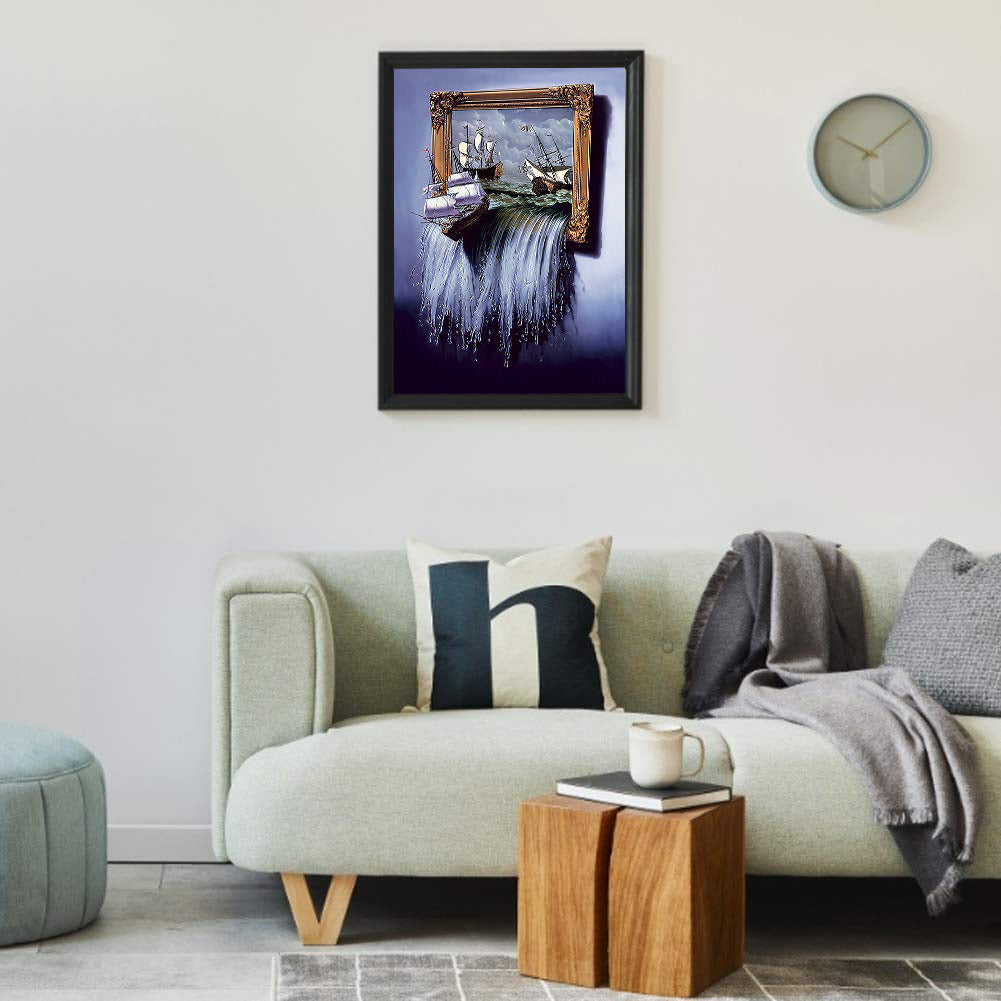 Abstract Series - Full Round Drill Diamond Painting 40*50CM