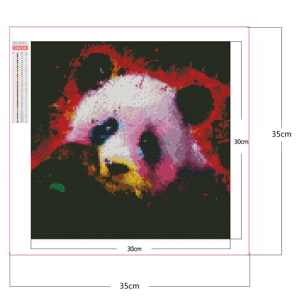 Panda - Full Square Drill Diamond Painting 30*30CM