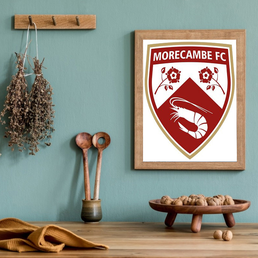 Morecambe Football Club - Full Round Drill Diamond Painting 35*45CM