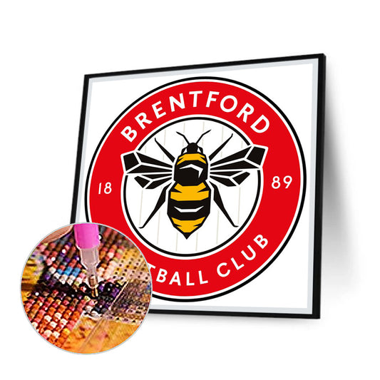 Brentford Football Club - Full Round Drill Diamond Painting 50*50CM