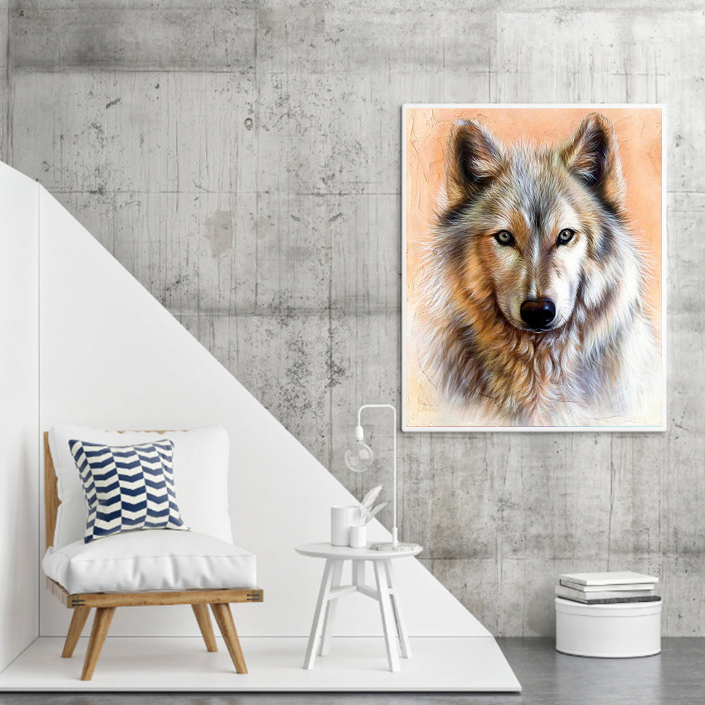 Wolf - Full Round Drill Diamond Painting 40*50CM
