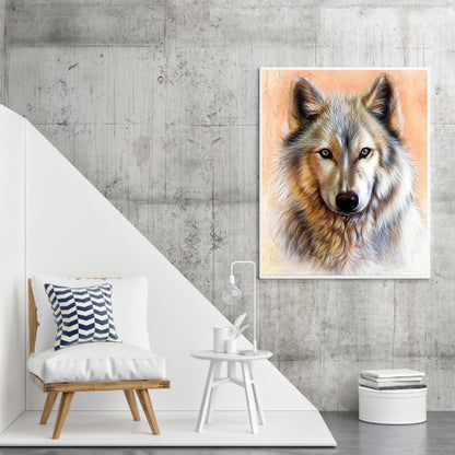 Wolf - Full Round Drill Diamond Painting 40*50CM
