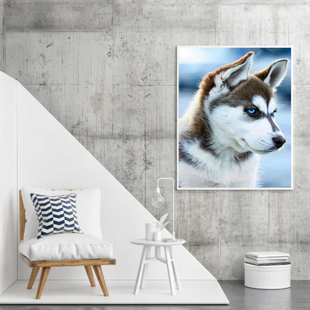 Husky - Full Round Drill Diamond Painting 40*50CM