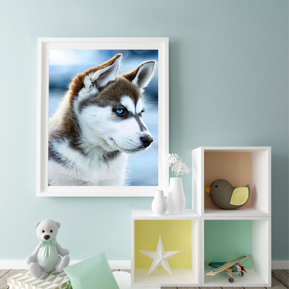 Husky - Full Round Drill Diamond Painting 40*50CM