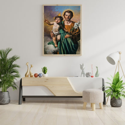 Religion - Full Round Drill Diamond Painting 30*40CM