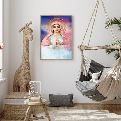 Religion - Full Round Drill Diamond Painting 30*40CM