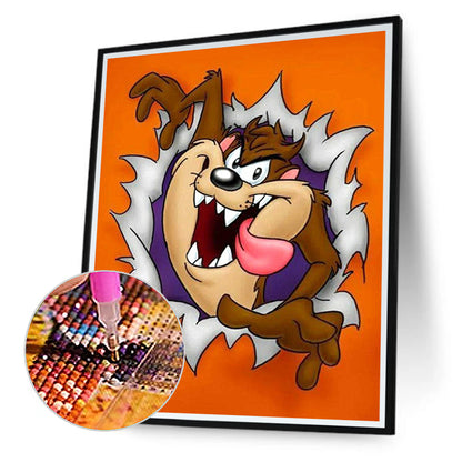 Big Mouth Monster - Full Round Drill Diamond Painting 40*50CM