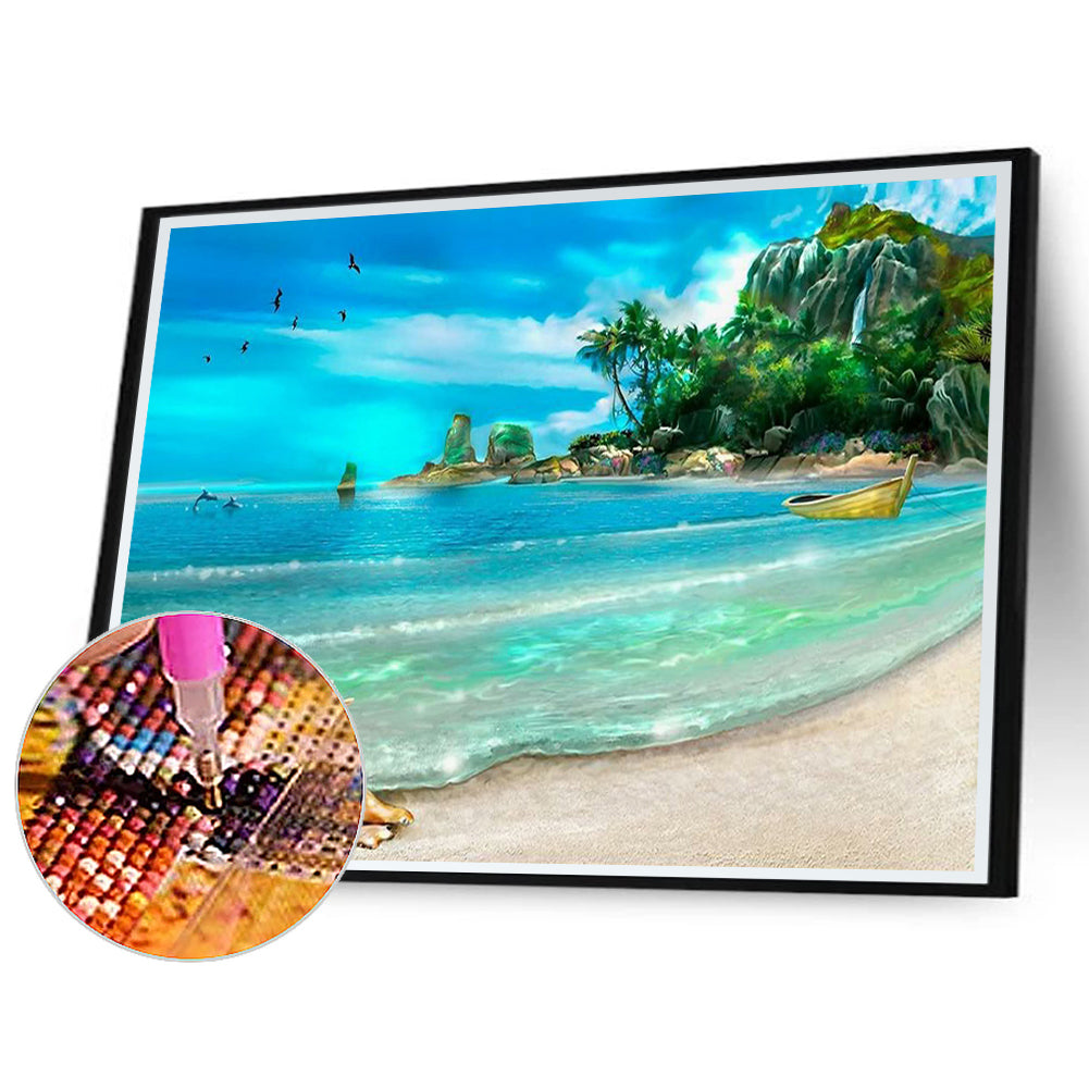 Sea Shells - Full Round Drill Diamond Painting 50*40CM