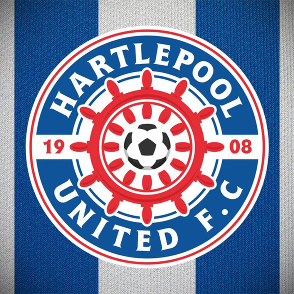 Hartlepool United Football Club - Full Round Drill Diamond Painting 30*30CM