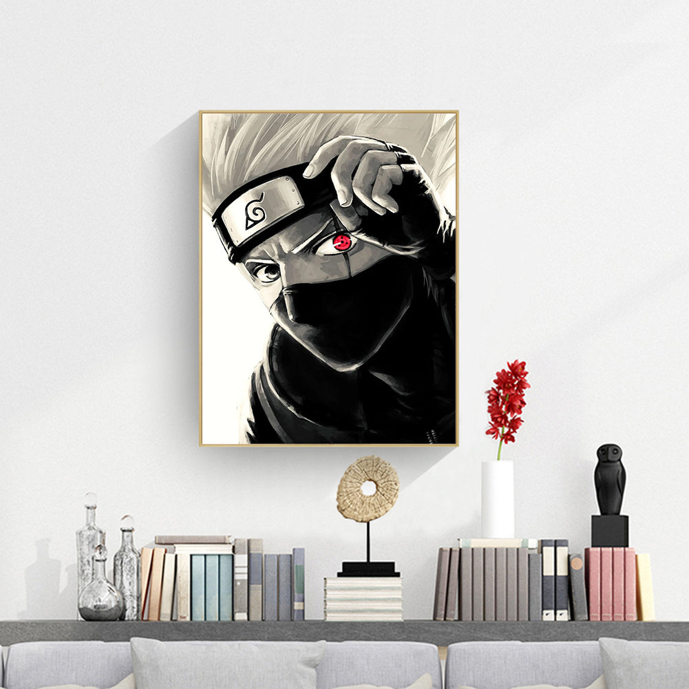 Hatake Kakashi - Full Round Drill Diamond Painting 30*40CM