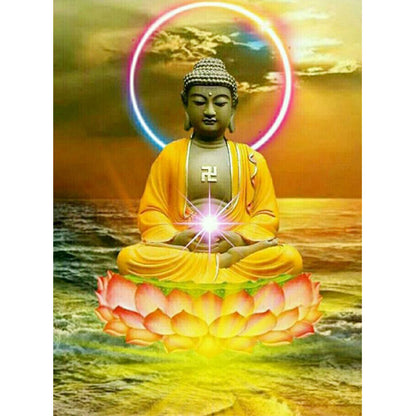 Buddha - Full Round Drill Diamond Painting 40*50CM