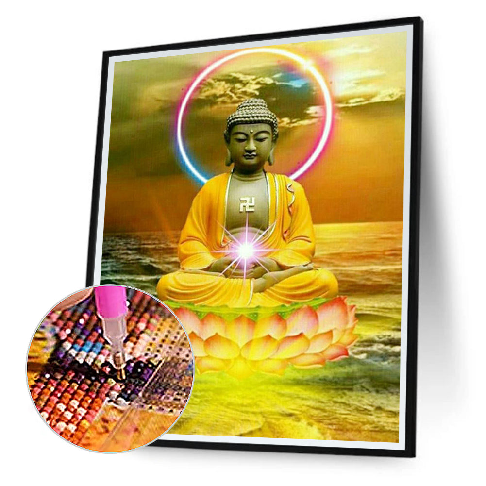 Buddha - Full Round Drill Diamond Painting 40*50CM