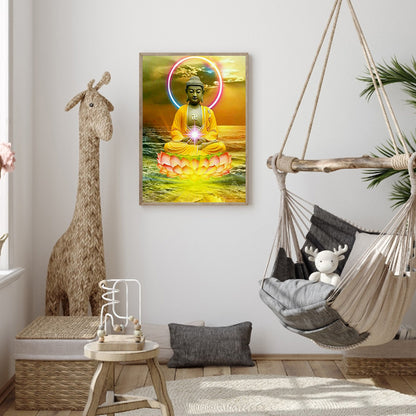 Buddha - Full Round Drill Diamond Painting 40*50CM