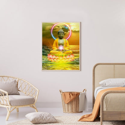 Buddha - Full Round Drill Diamond Painting 40*50CM