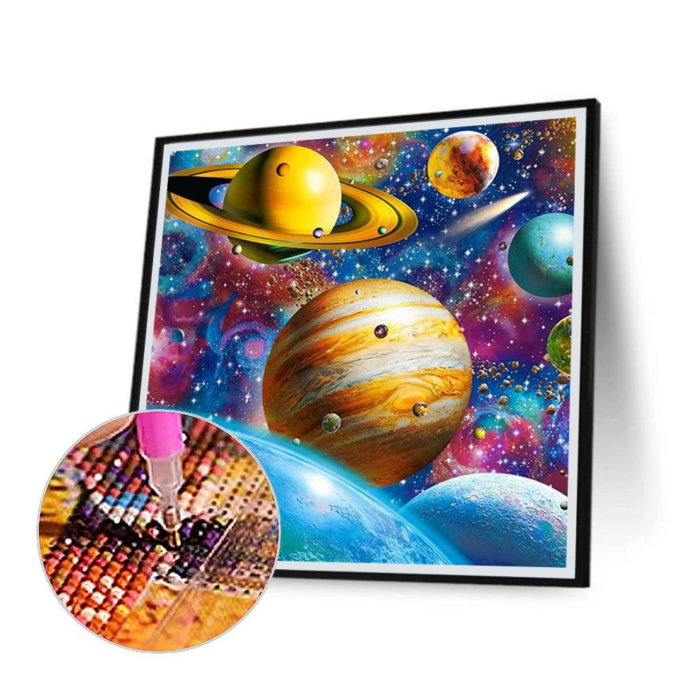 The Planet - Full Round Drill Diamond Painting 50*50CM