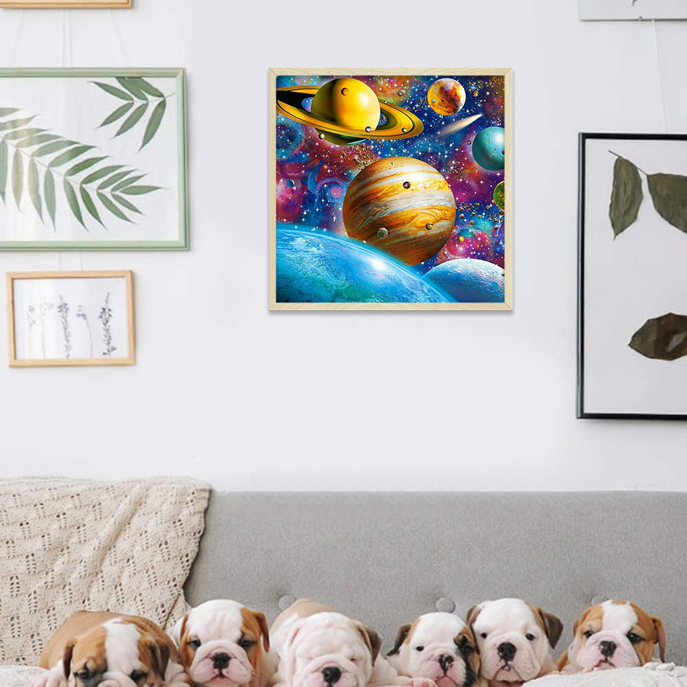 The Planet - Full Round Drill Diamond Painting 50*50CM