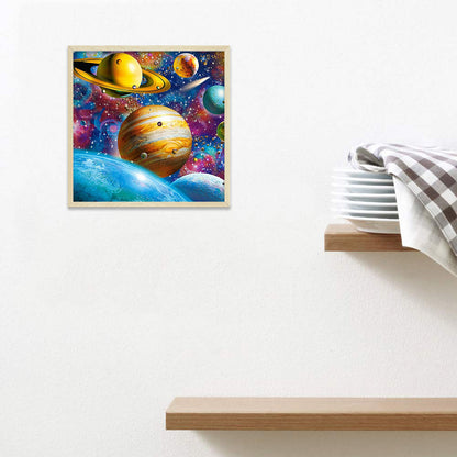The Planet - Full Round Drill Diamond Painting 50*50CM