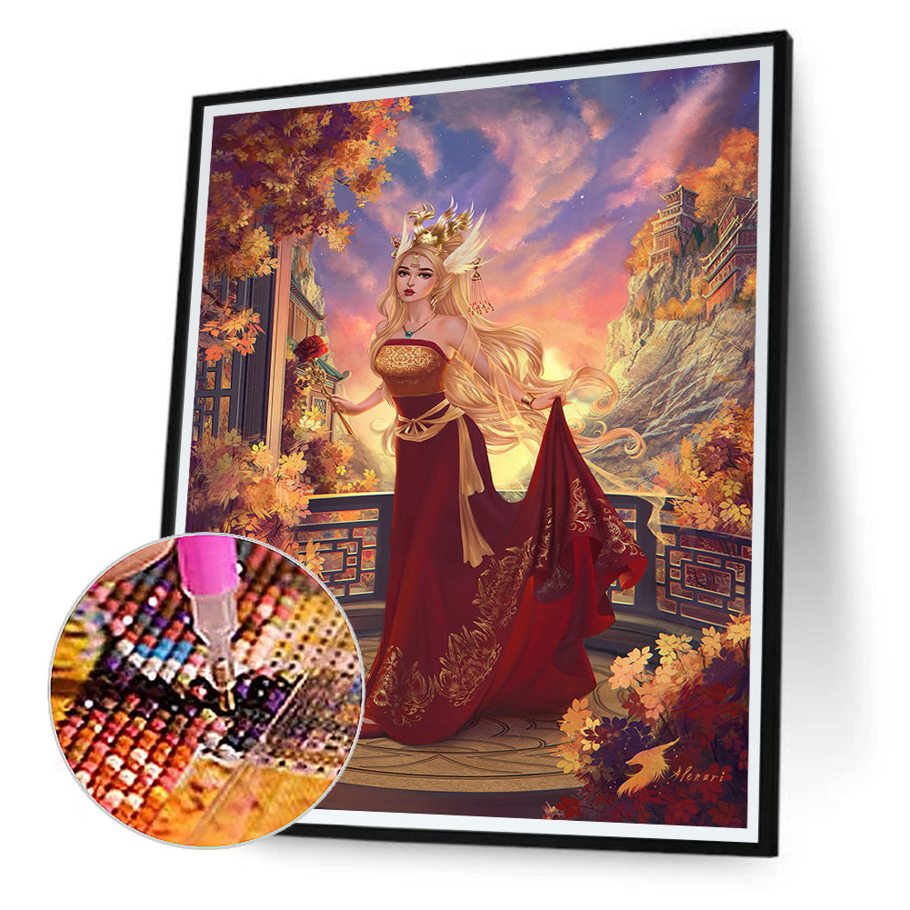 Goddess - Full Round Drill Diamond Painting 40*50CM