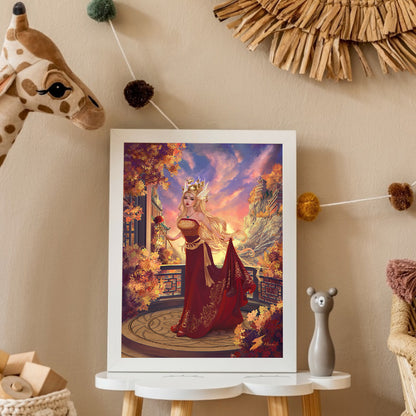 Goddess - Full Round Drill Diamond Painting 40*50CM