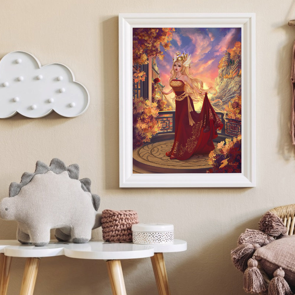 Goddess - Full Round Drill Diamond Painting 40*50CM
