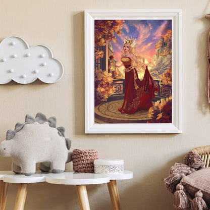 Goddess - Full Round Drill Diamond Painting 40*50CM