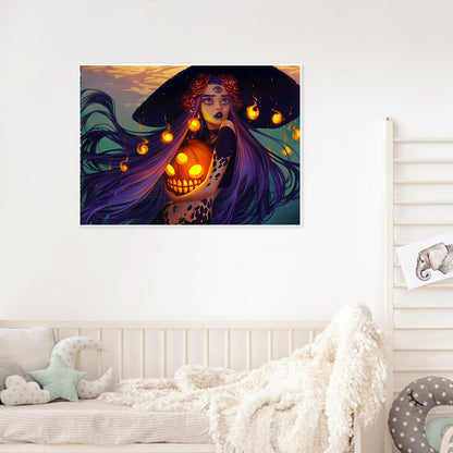 The Witch - Full Round Drill Diamond Painting 50*30CM