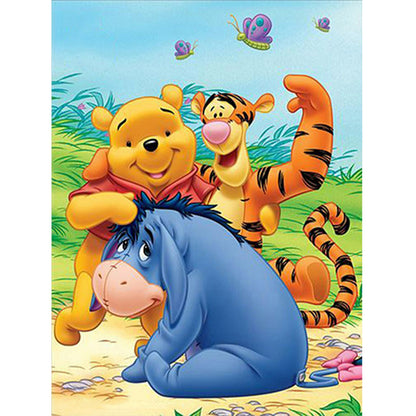 Winnie The Pooh - Full Round Drill Diamond Painting 40*50CM