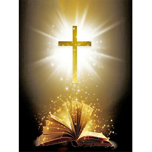 Cross - Full Round Drill Diamond Painting 40*50CM