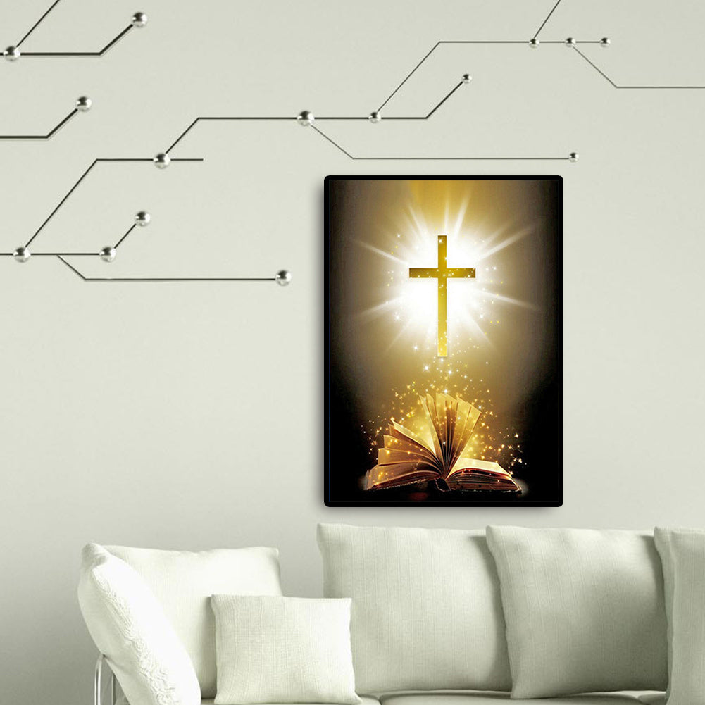 Cross 40*50CM(Canvas) Full Round Drill Diamond Painting