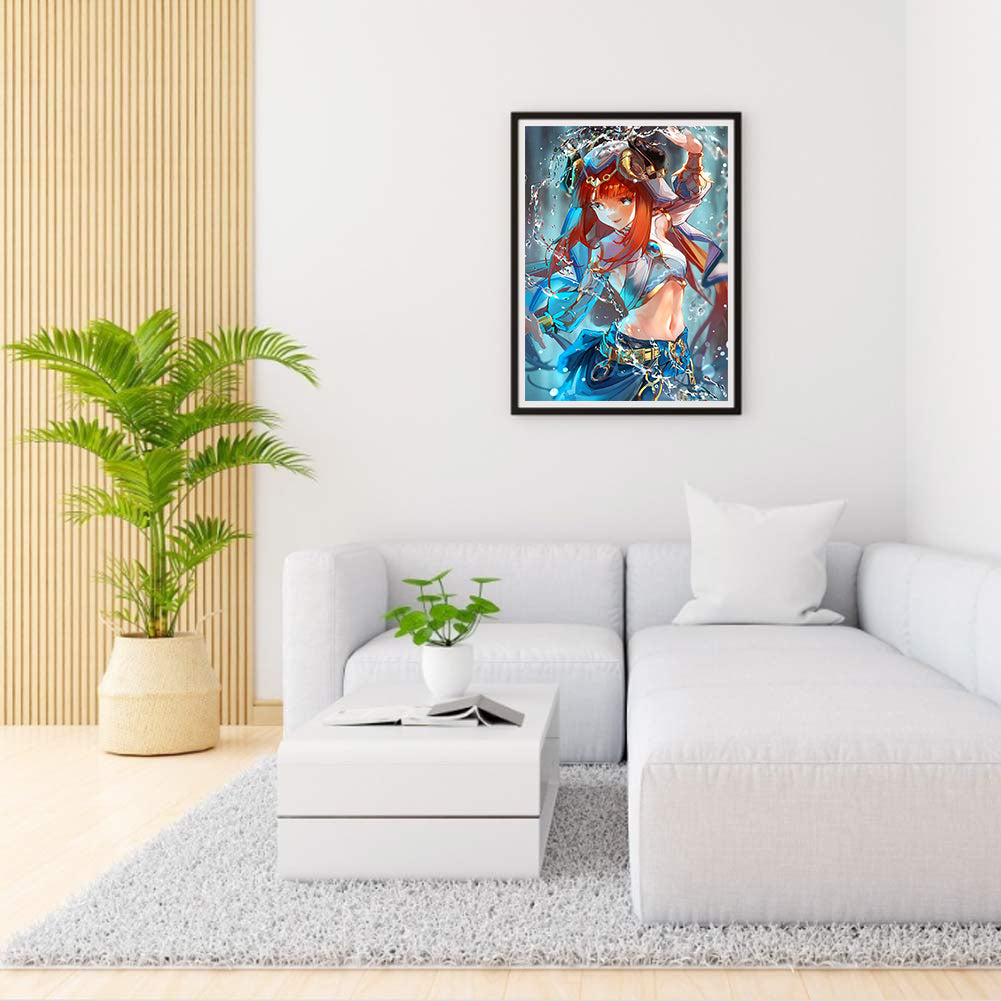 Original God Nilu 30*40CM(Canvas) Full Round Drill Diamond Painting