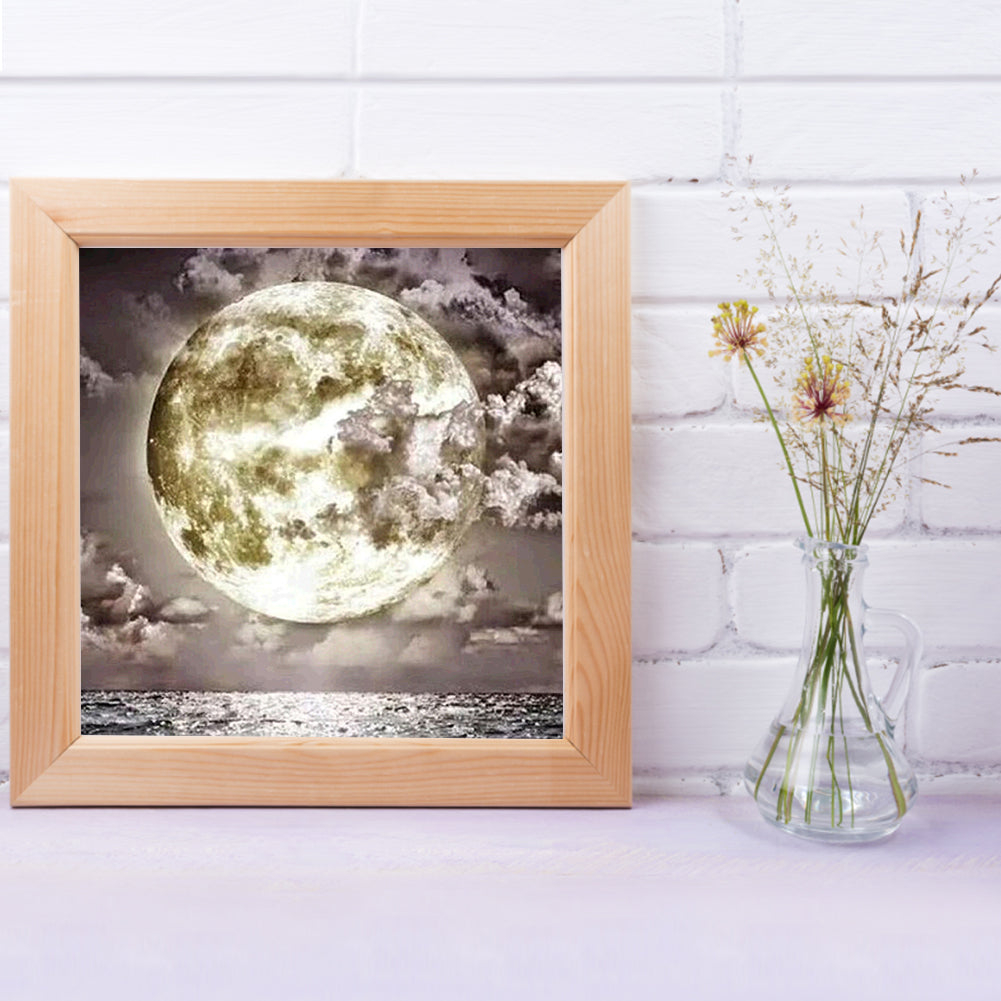 Moon - Full Square Drill Diamond Painting 30*30CM