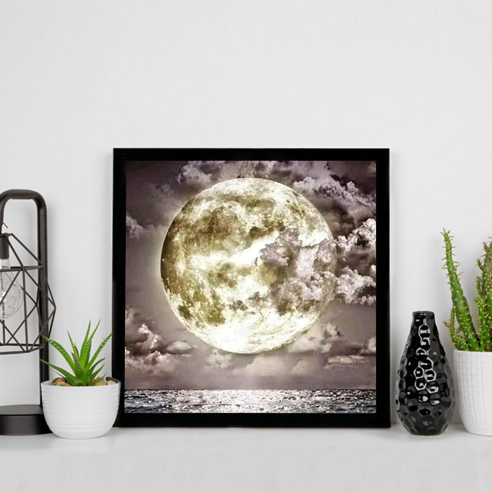 Moon - Full Square Drill Diamond Painting 30*30CM