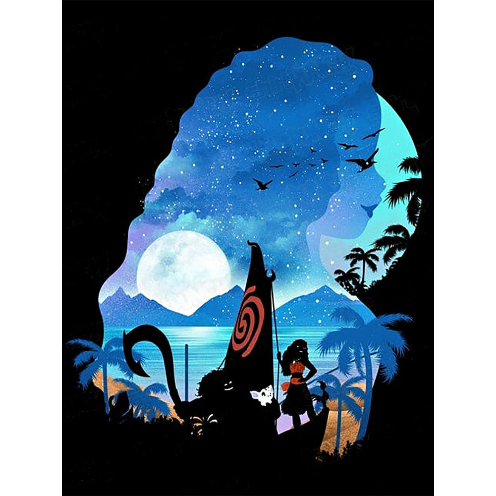 Moana - Moana - Full Square Drill Diamond Painting 30*40CM