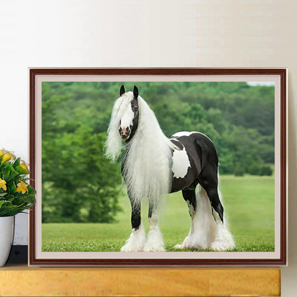 Gypsy Horse 40*30CM(Canvas) Full Square Drill Diamond Painting