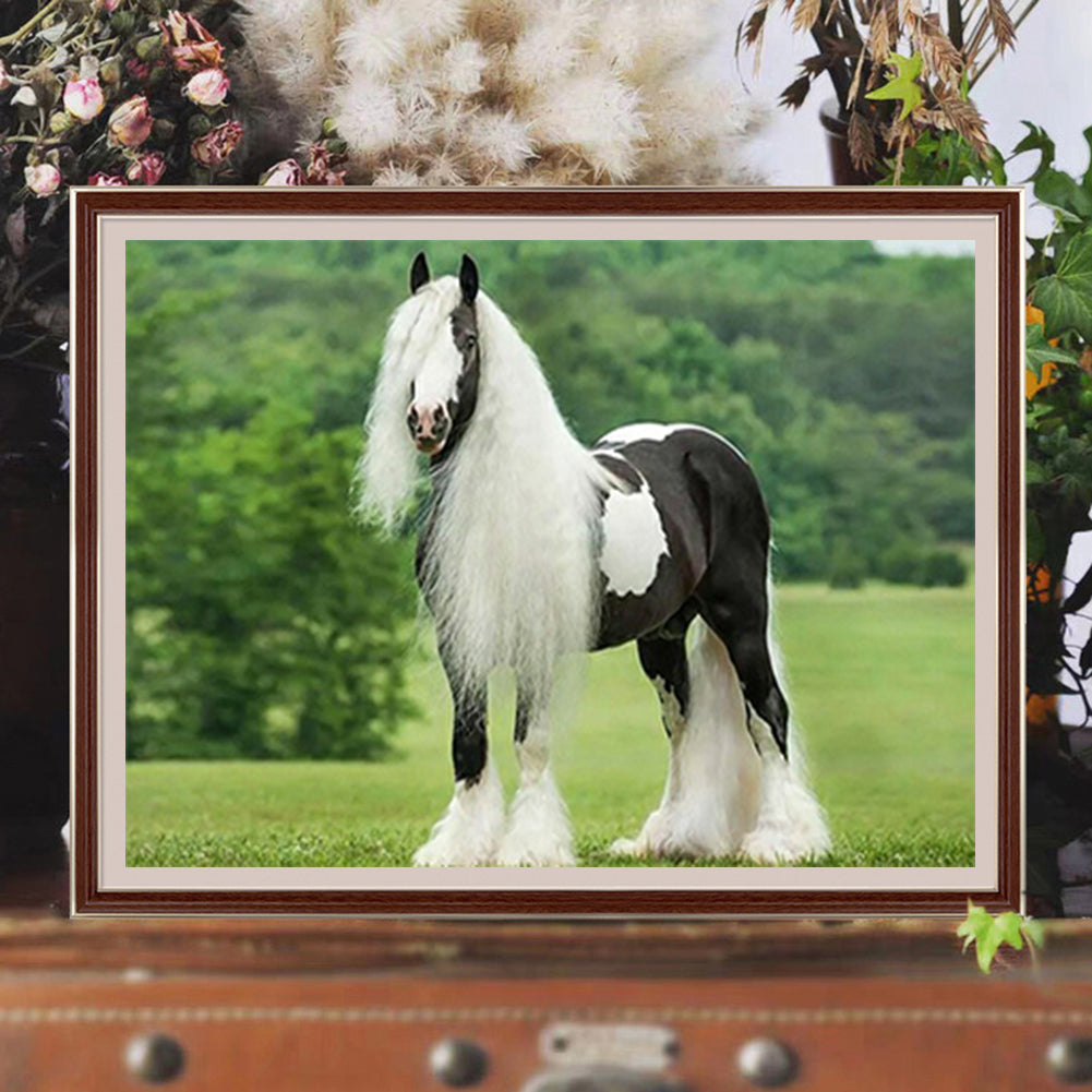 Gypsy Horse 40*30CM(Canvas) Full Square Drill Diamond Painting