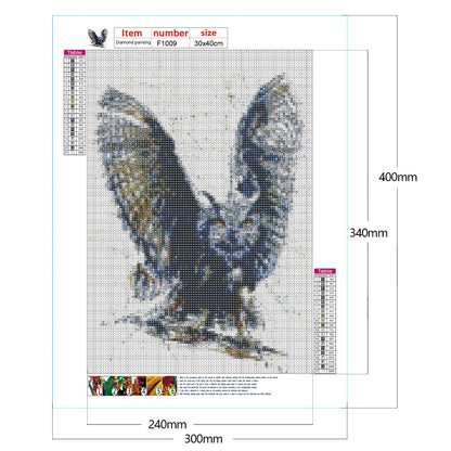 Owl - Full Square Drill Diamond Painting 30*40CM