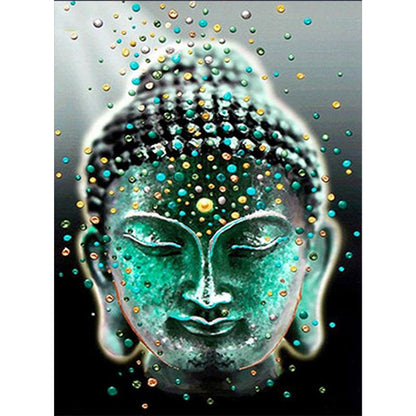 Buddha 30*40CM(Canvas) Full Round Drill Diamond Painting