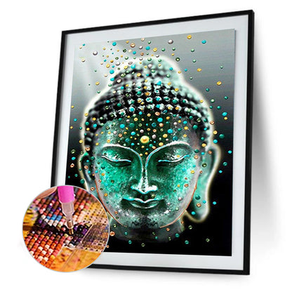 Buddha 30*40CM(Canvas) Full Round Drill Diamond Painting