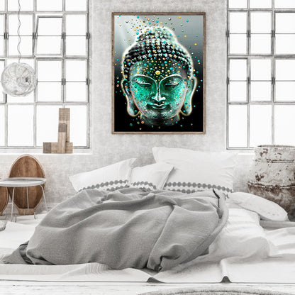 Buddha 30*40CM(Canvas) Full Round Drill Diamond Painting