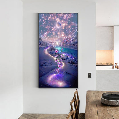 Purple Dream - Full Square Drill Diamond Painting 40*70CM