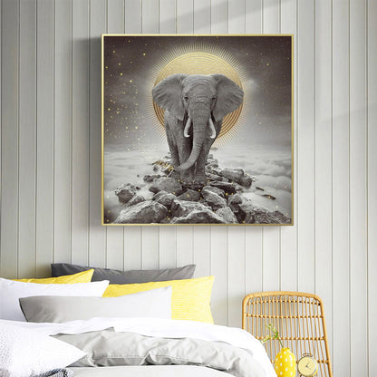 Elephant - Full Square Drill Diamond Painting 50*50CM