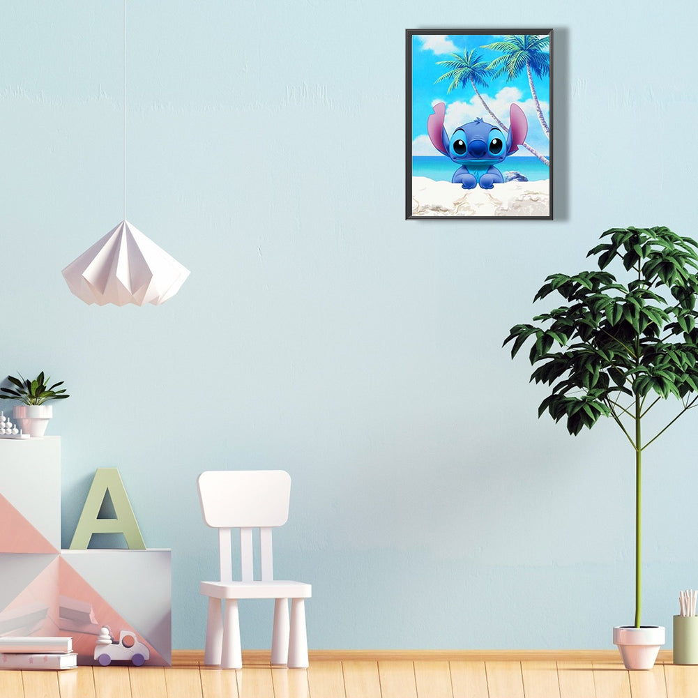 Stitch - Full Round Drill Diamond Painting 30*40CM