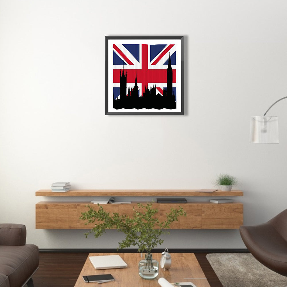 British Flag - Full Round Drill Diamond Painting 40*40CM