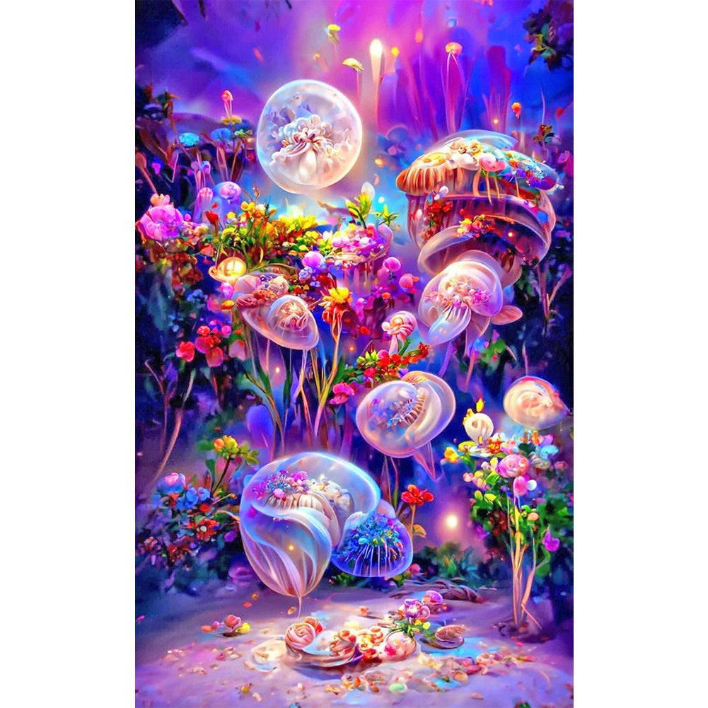 Dream Bubble House - Full Round Drill Diamond Painting 40*60CM