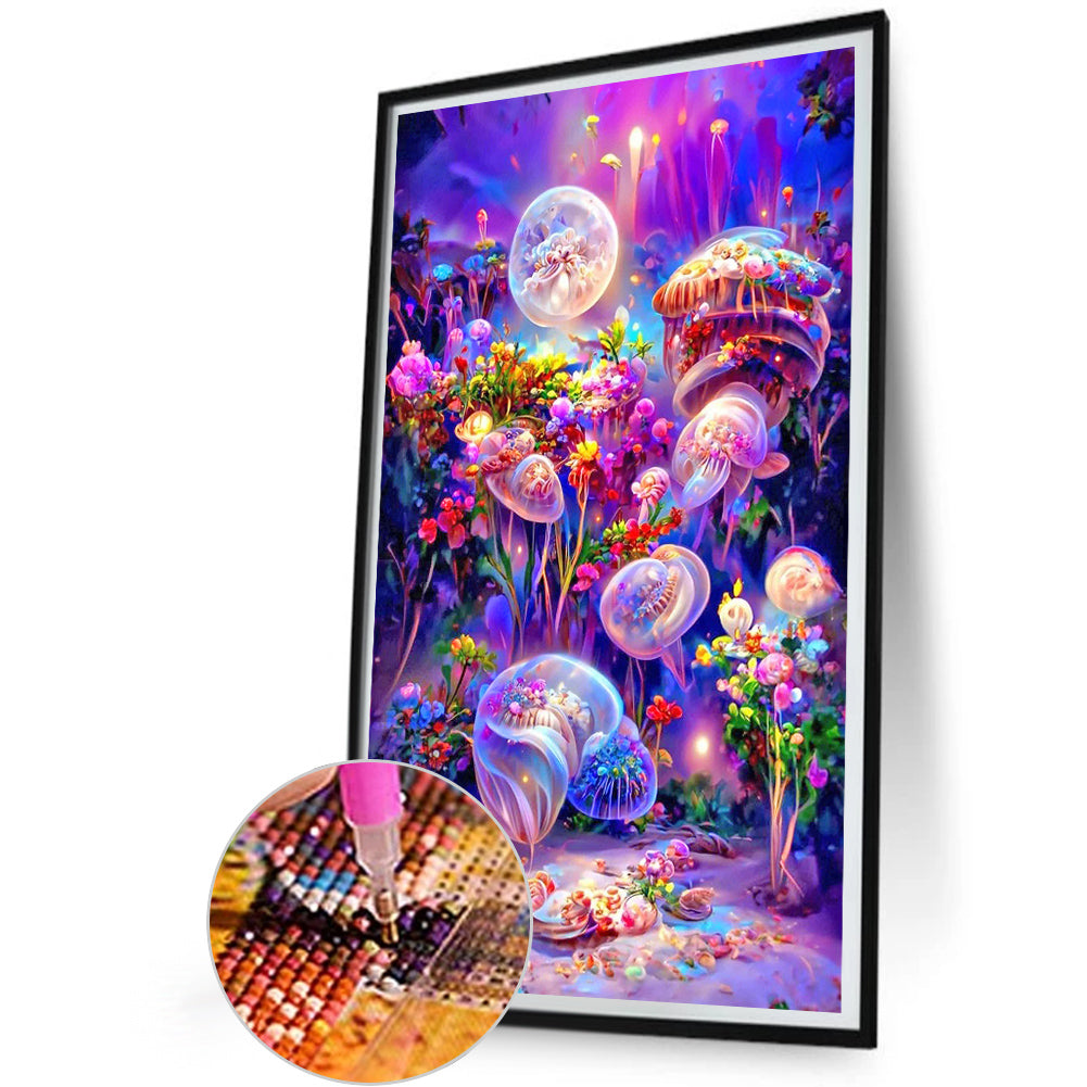 Dream Bubble House - Full Round Drill Diamond Painting 40*60CM