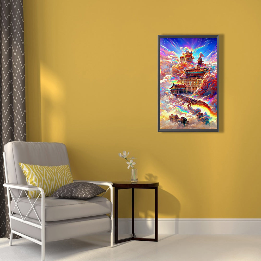 Dream Palace - Full Round Drill Diamond Painting 40*60CM