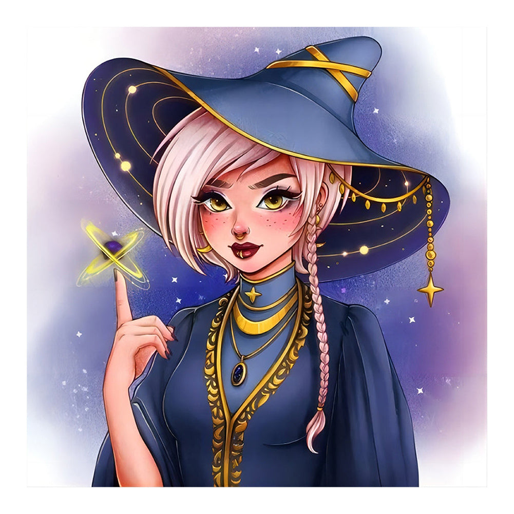 The Witch - Full Round Drill Diamond Painting 40*40CM