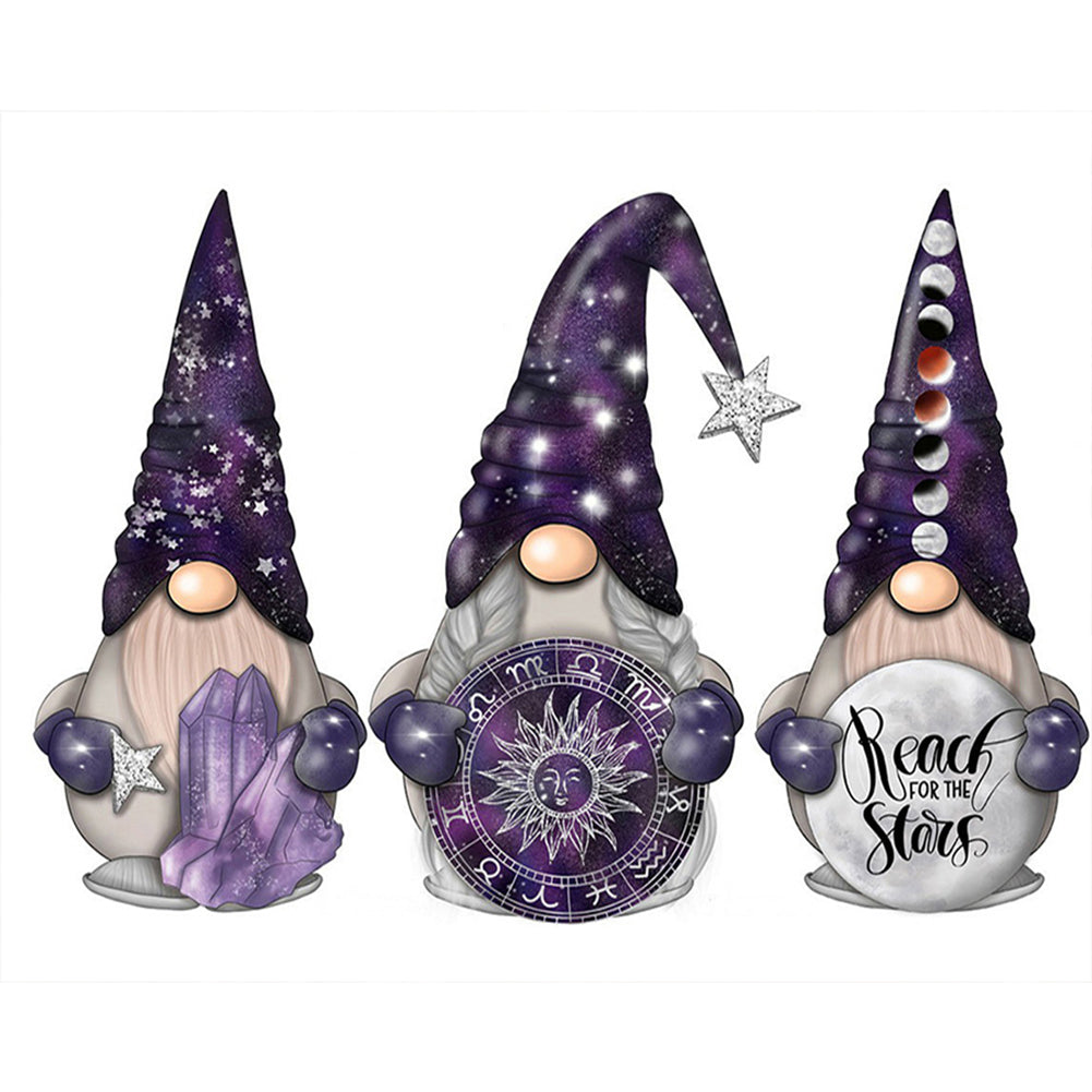 Tower Gnome 50*40CM(Canvas) Full Round Drill Diamond Painting