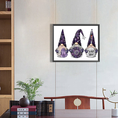 Tower Gnome 50*40CM(Canvas) Full Round Drill Diamond Painting